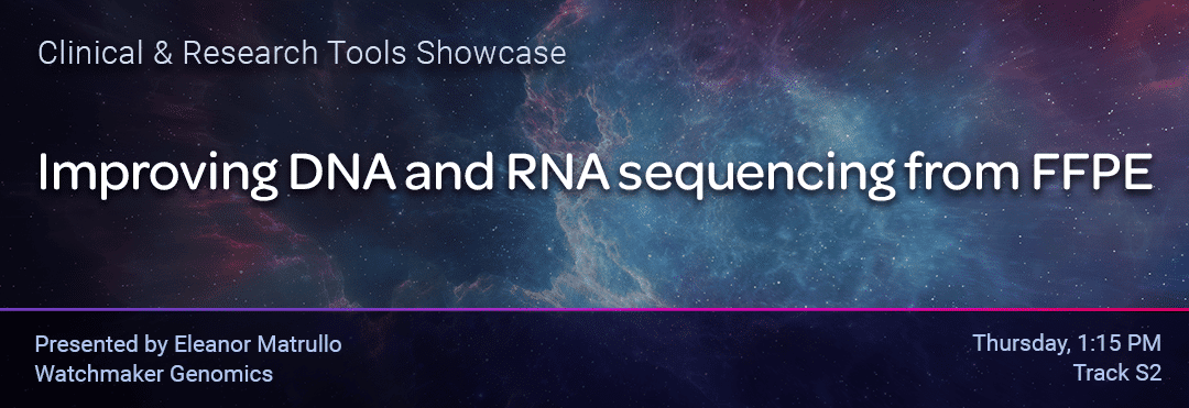 Clinical and Research Tools Showcase at PMWC 2023